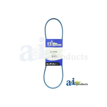 A & I Products Aramid Blue V-Belt (3/8" X 34" ) 14.5" x3.5" x0.5" A-3L340K